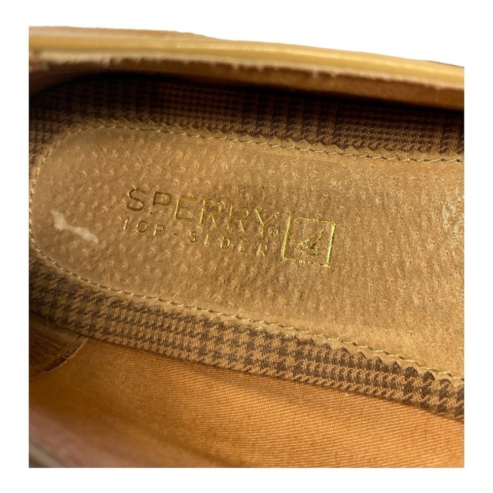 Sperry Top-Sider Tan Leather Tassel Loafers Flats Size 7M - Picture 12 of 15